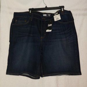 Women's Lee Midrise Bermuda Shorts, Size 22M, Pair 2